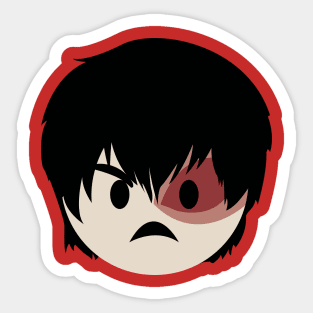 Prince Zuko Angry Emoji 3 Sticker